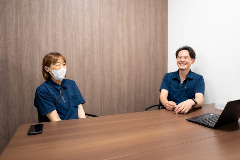 生産管理課のふたり