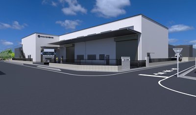 新プレス工場の完成予想図